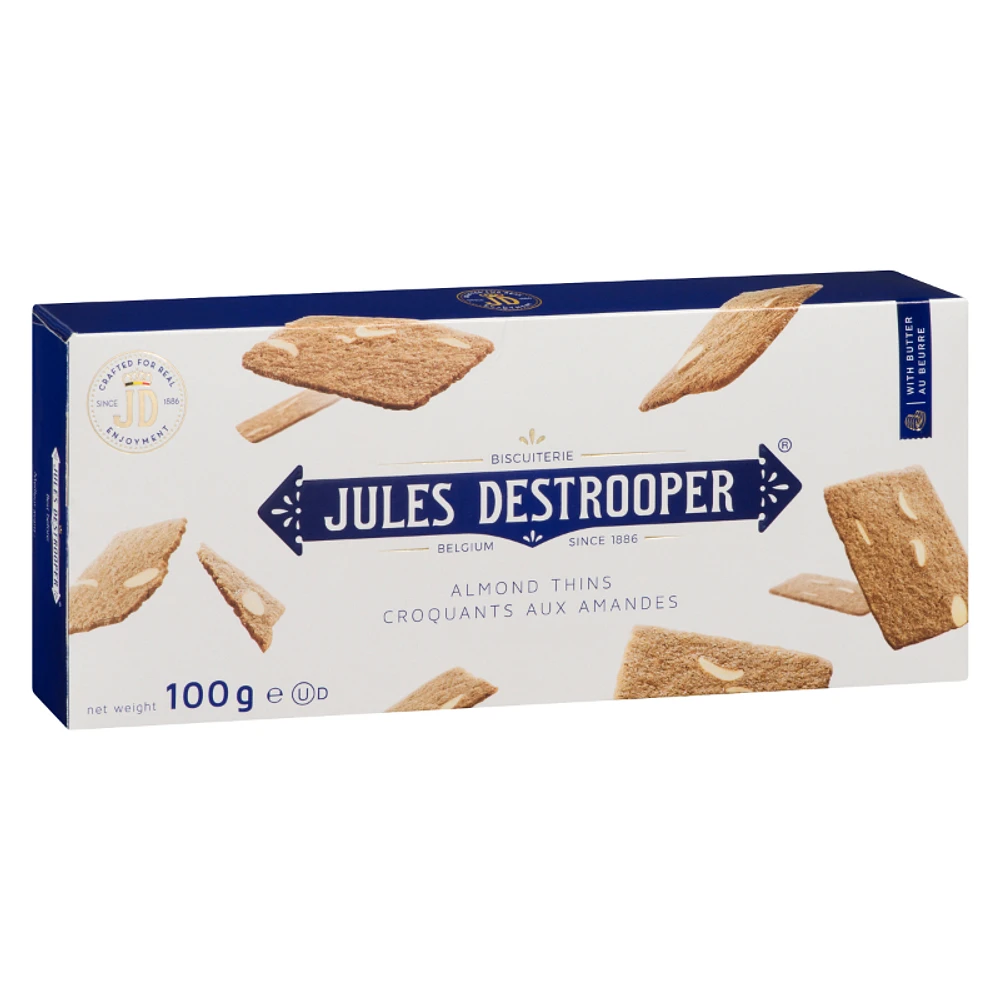 Jules Destrooper - Almond Thins - 100g