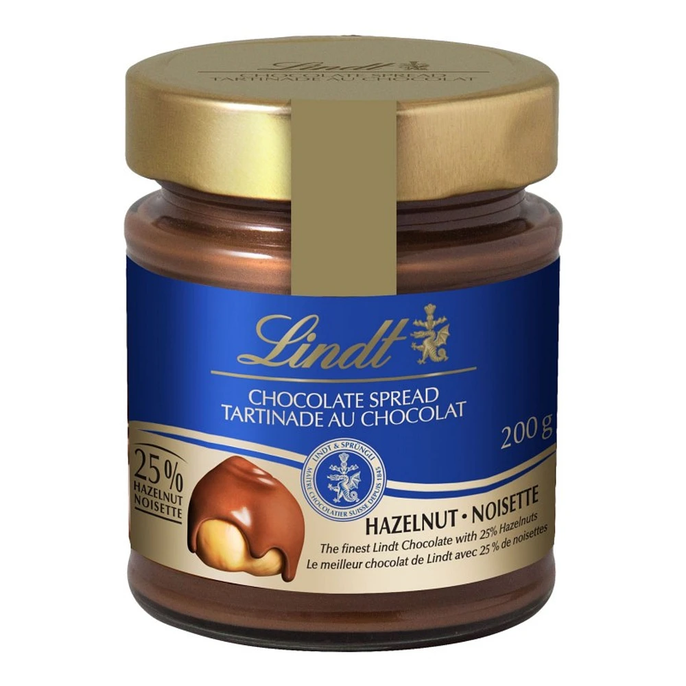 Lindt Milk Chocolate Spread - Hazelnut - 200g