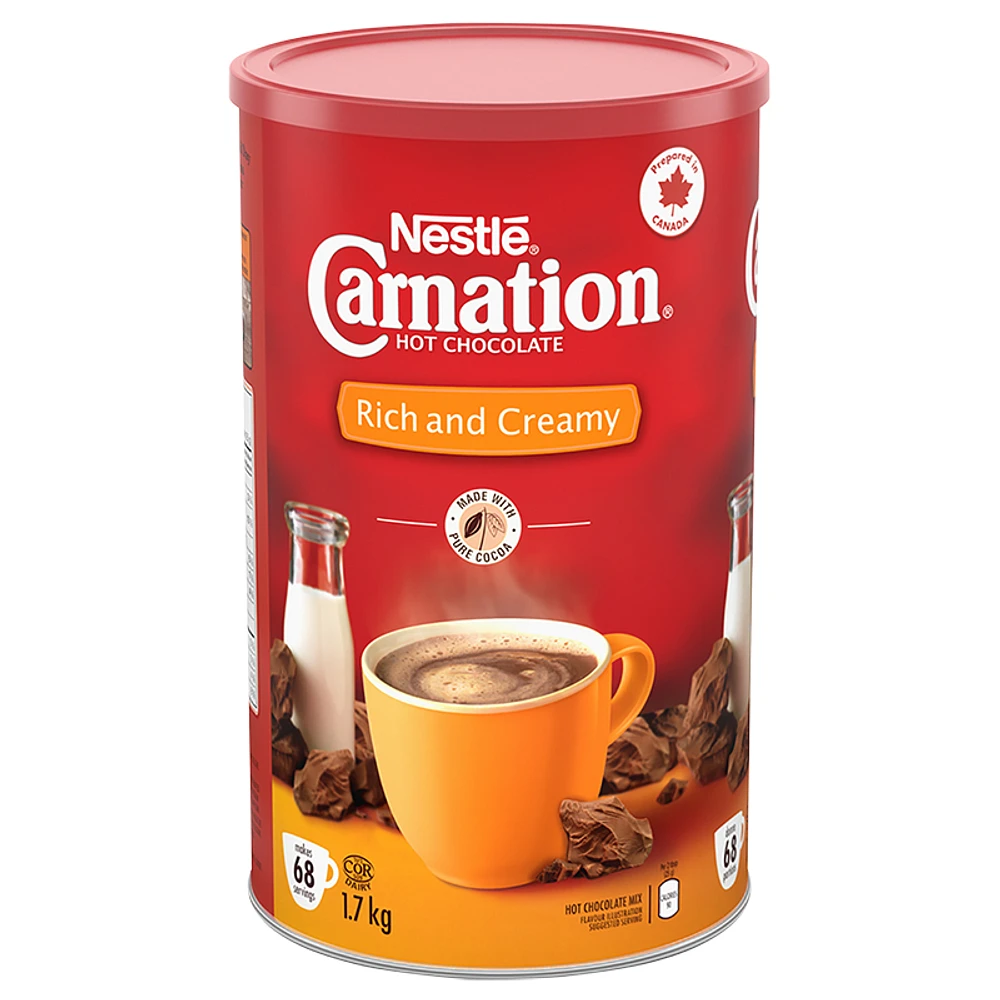 Nestle Rich and Creamy Carnation Hot Chocolate - 1.7kg