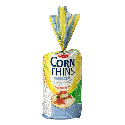 Real Foods Corn Thins - Original - 150g