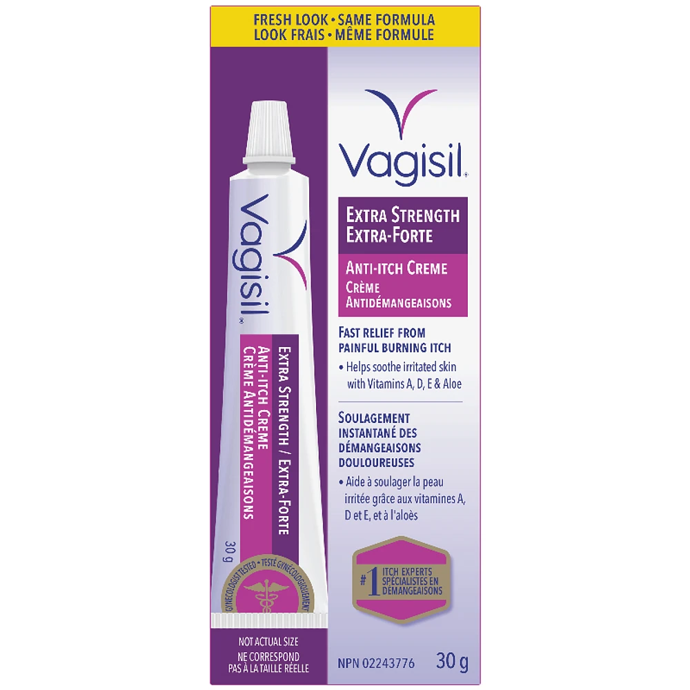 Vagisil Extra-Strength Anti-Itch Cream - 30g