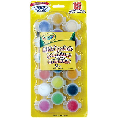 Crayola Washable Paint - 18 Colours