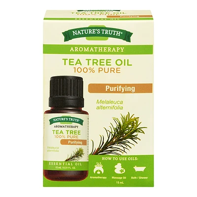 Nature's Truth Aromatherapy 100% Pure Essential Oil - Tea Tree - 15ml