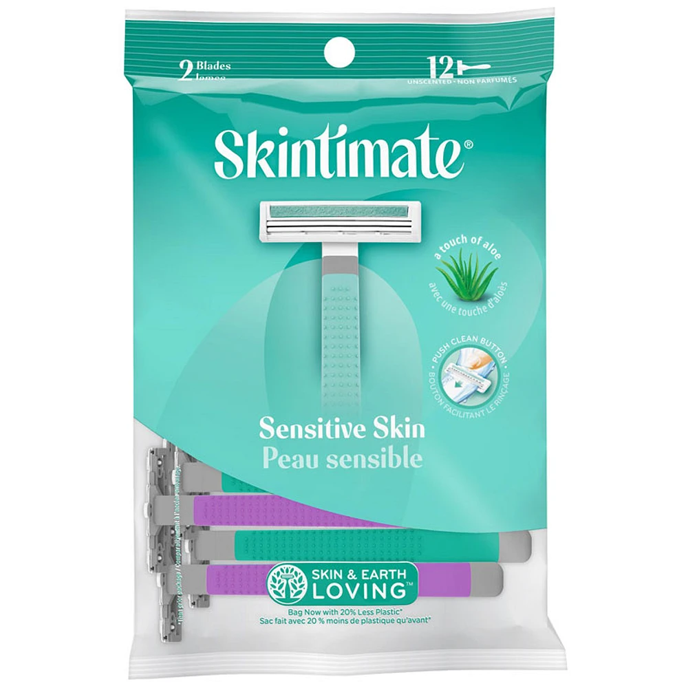 Skintimate Disposable Razors - 12s