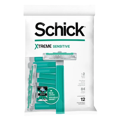 Schick Xtreme2 Sensitive Razors - 12s