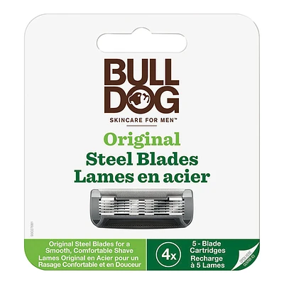 Bulldog Skincare for Men Original Steel Blades - 4s