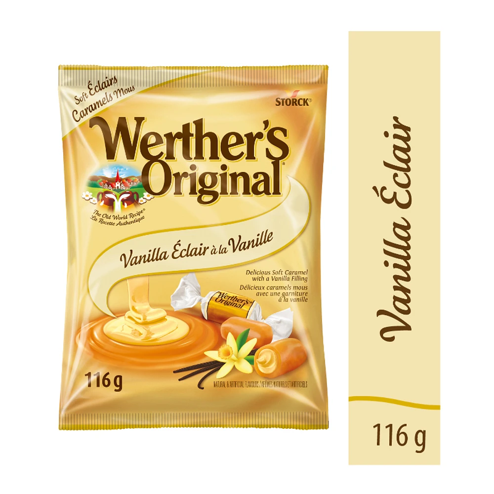 Werther's Original Caramels - Vanilla Eclair - 116g