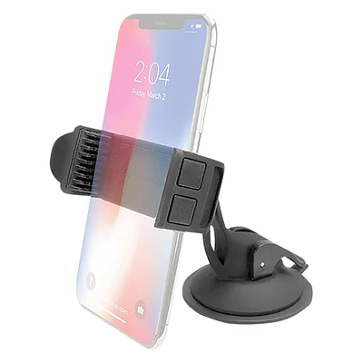 Scosche Universal 3-in-1 Smartphone Car Mount - Black - SCHDVM