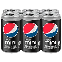 Pepsi Mini - Zero Sugar - 6x222ml