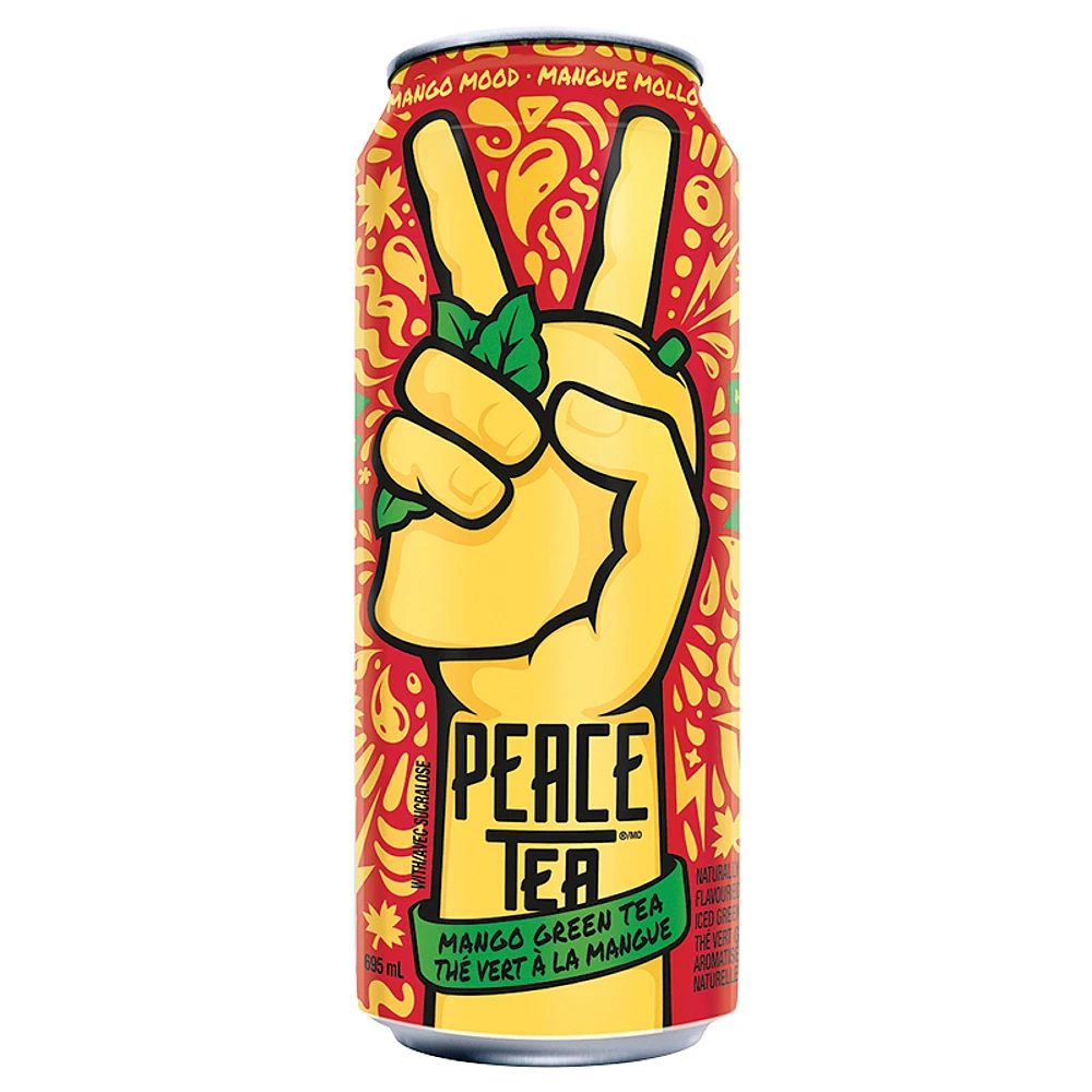 Peace Tea Iced Tea - Mango Green Tea - 695Ml