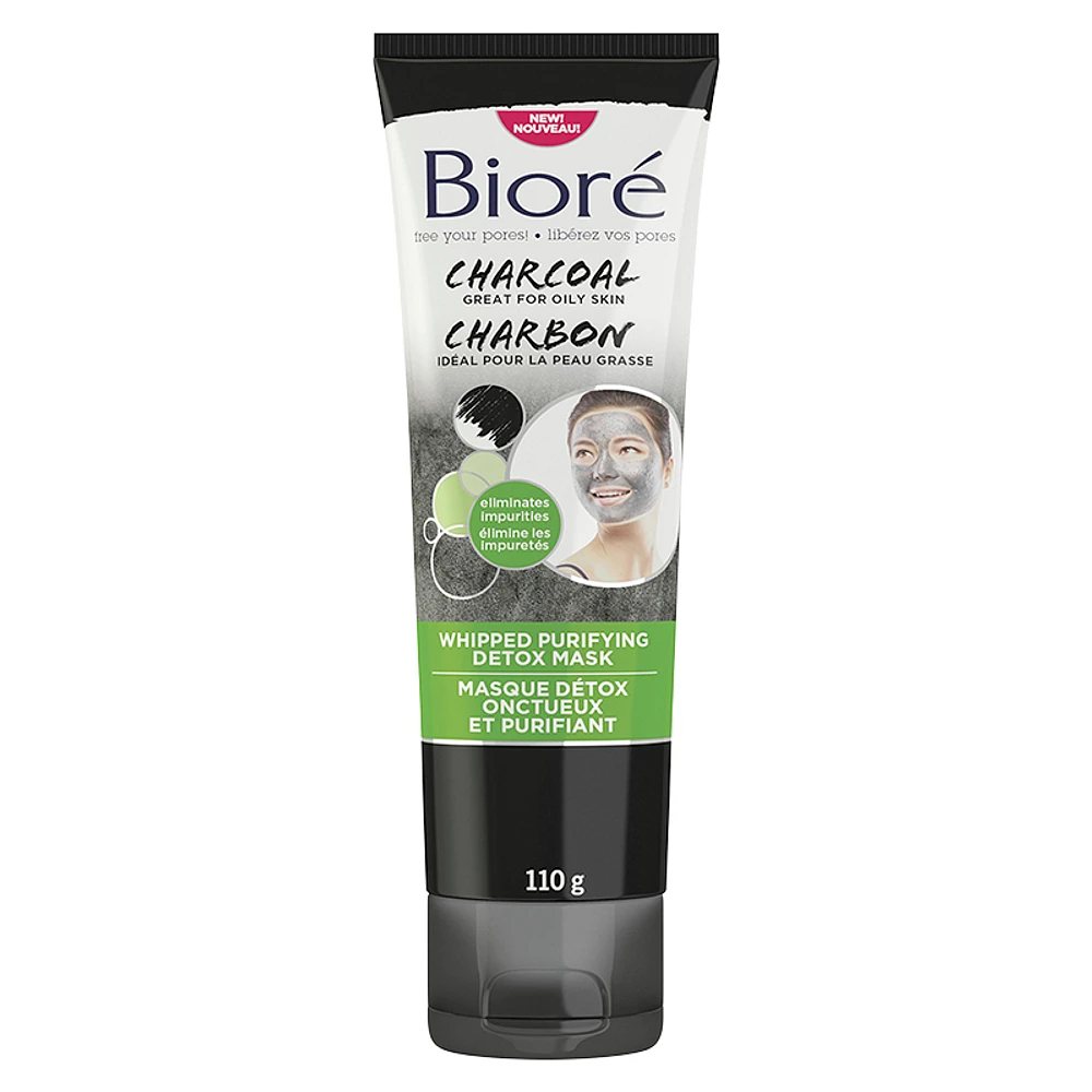 BiorÃ© Charcoal Whipped Purifying Detox Mask - 110g