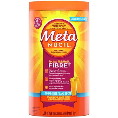 Metamucil 3in1 MultiHealth Fibre Smooth - Orange