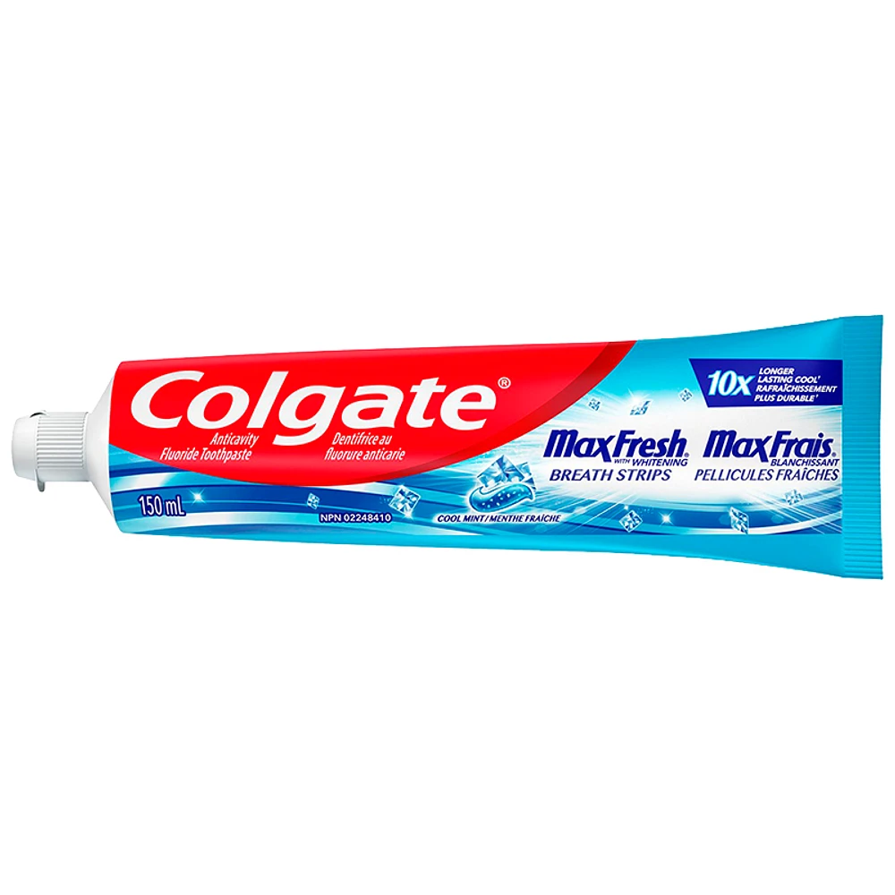 Colgate Max Fresh with Whitening Toothpaste - Cool Mint - 150ml