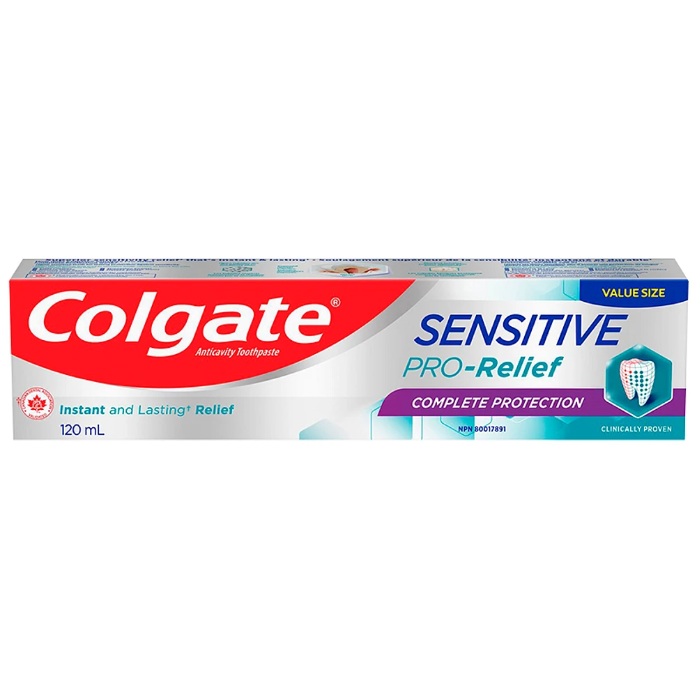 Colgate Sensitive PRO-Relief Toothpaste - Enamel Repair - 120ml