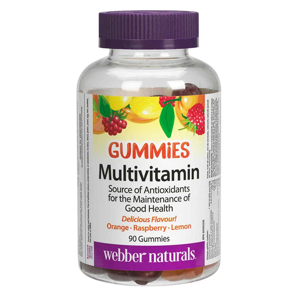 Webber Naturals Multivitamin Gummies - 90s