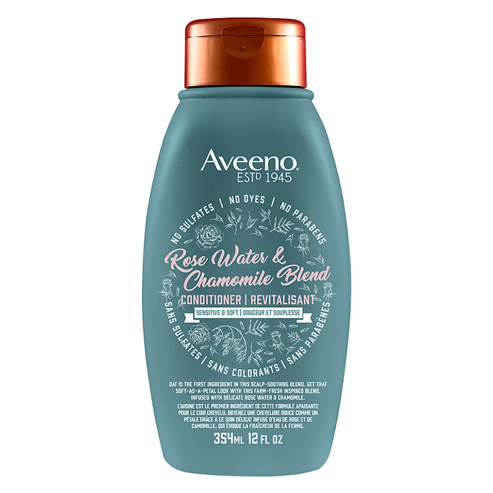 Aveeno Rose Water & Chamomile Blend Conditioner - 354ml