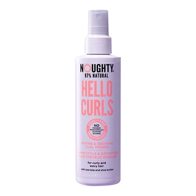 Noughty 97% Natural Hello Curls Define & Reshape Curl Primer - 200ml