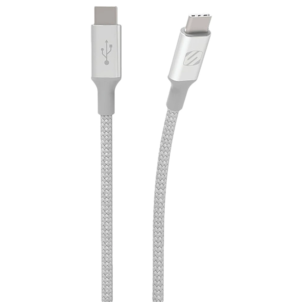 Azzaro Onyx SCOSCHE BRAIDED USB C-C 10FT SCCCB10SRSP