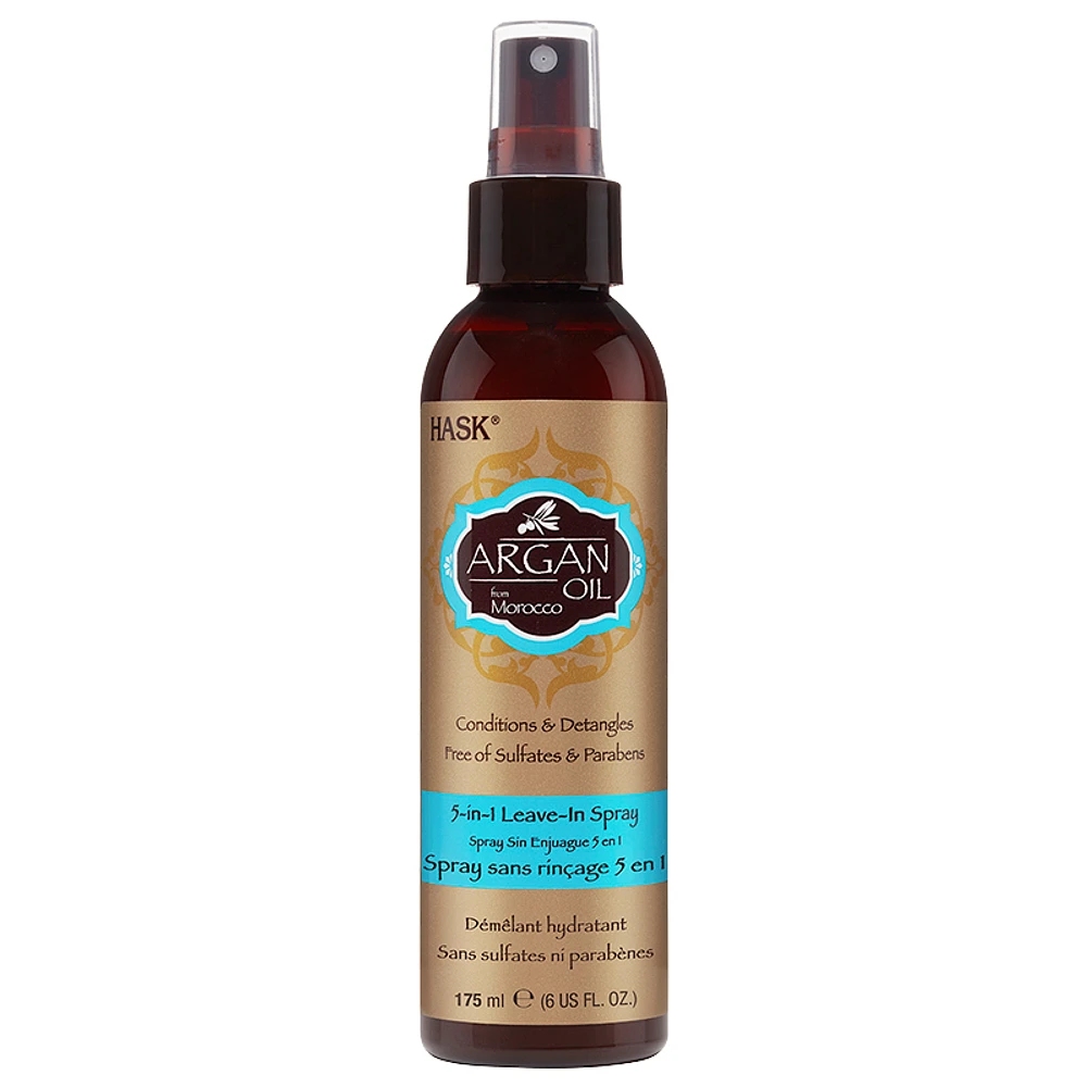 Hask Argan Oil from Morocco 5-1n-1 Leave-In Spray - 175ml