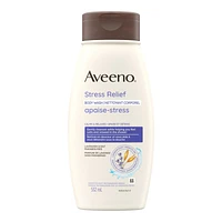 Aveeno Active Naturals Stress Relief Body Wash - Lavender Chamomile & Ylang-Ylang - 532ml