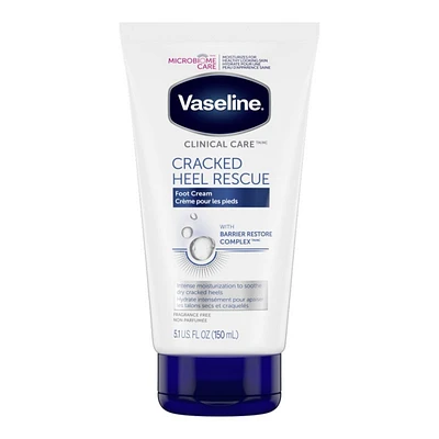 Vaseline Clinical Care Cracked Heel Rescue Foot Cream - 150ml