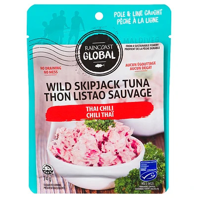 Raincoast Global Wild Skipjack Tuna - Thai Chili - 74g