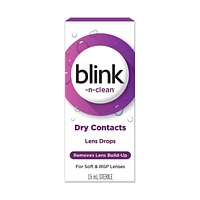 Blink -n-Clean Contact Lens Cleaner Drops - 15ml