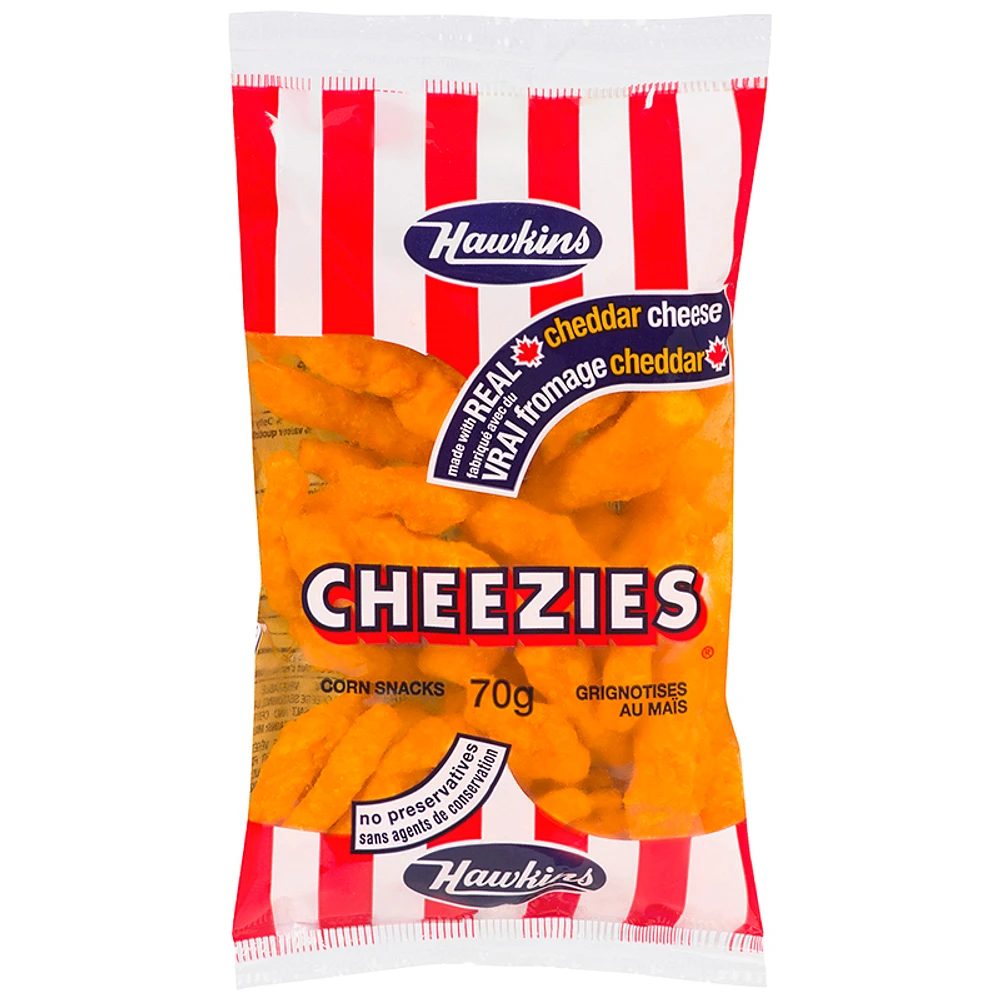 Hawkins Cheezies - 70g