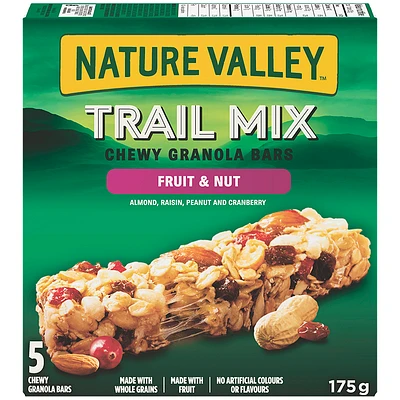 Nature Valley Trail Mix Chewy Granola Bars - Fruit & Nut - 175g