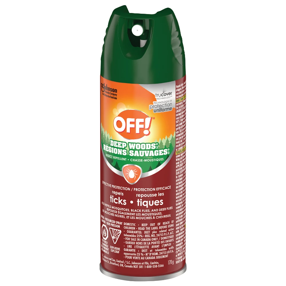 Off Deep Woods Tick Repellent - 170g