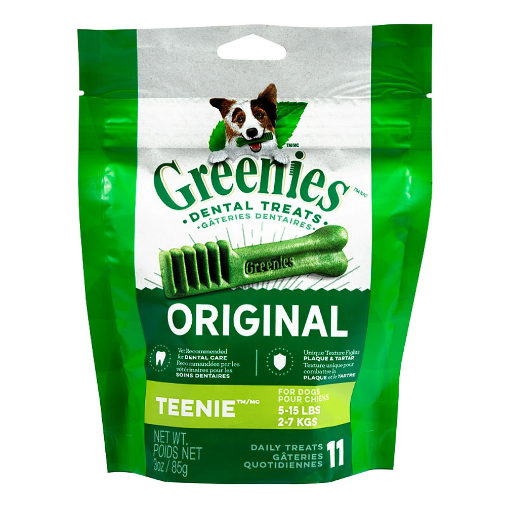 Greenies Teenie Dog Dental Treats - Regular - 3oz