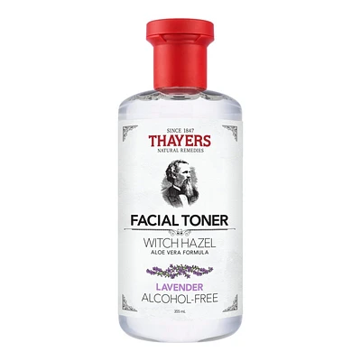 THAYERS Facial Toner Alcohol-Free - Witch Hazel with Aloe Vera Formula - Lavender - All Skin Types - 355mL