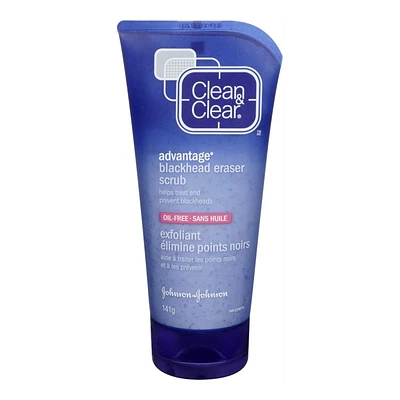 Clean & Clear Advantage Blackhead Eraser Scrub - 141g