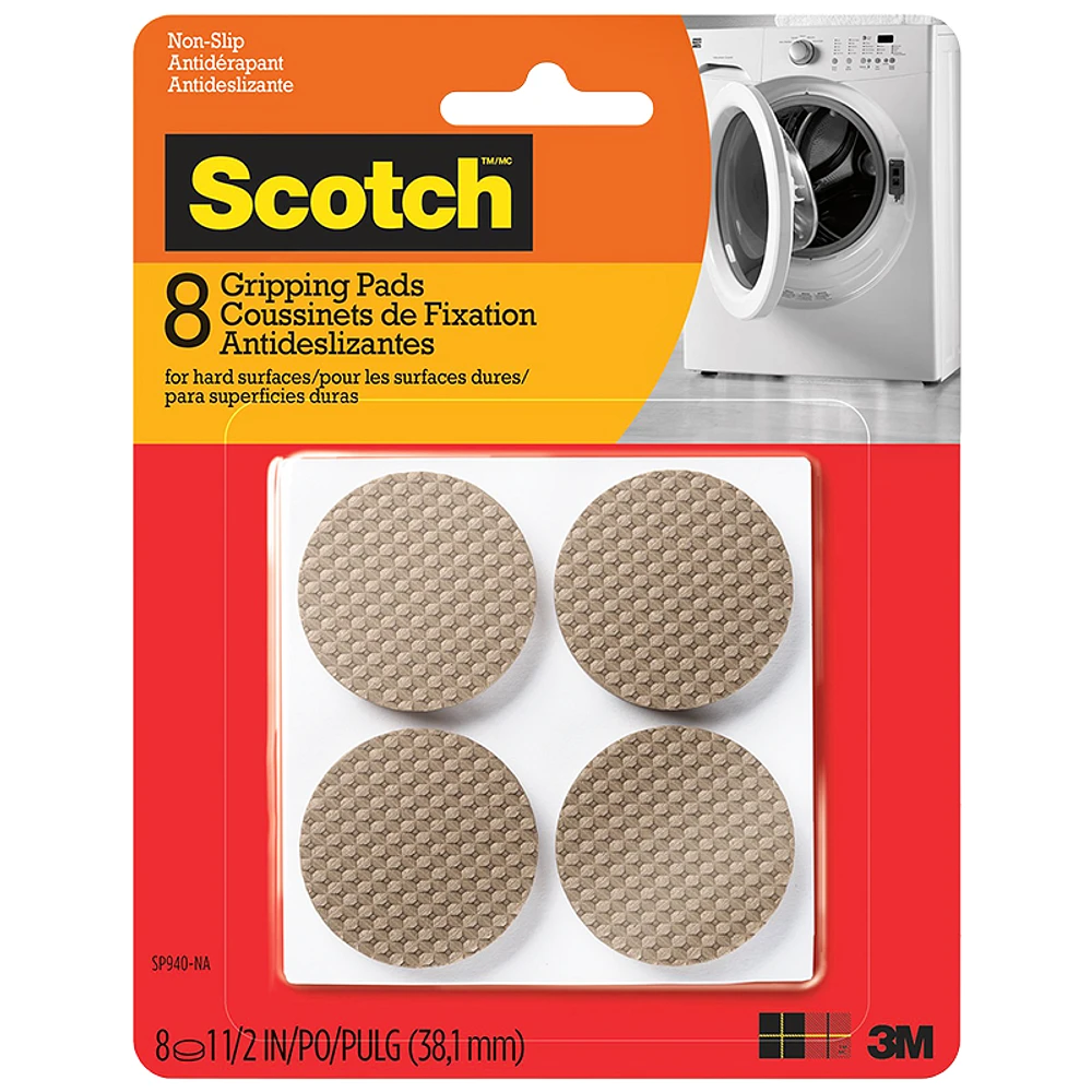 Scotch Non-Slip Gripping Pads - 8s