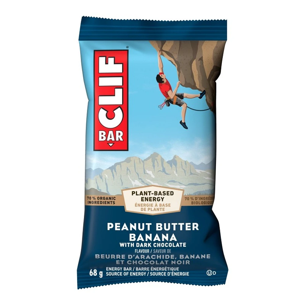 Clif Bar - Peanut Butter Banana with Dark Chocolate - 68g