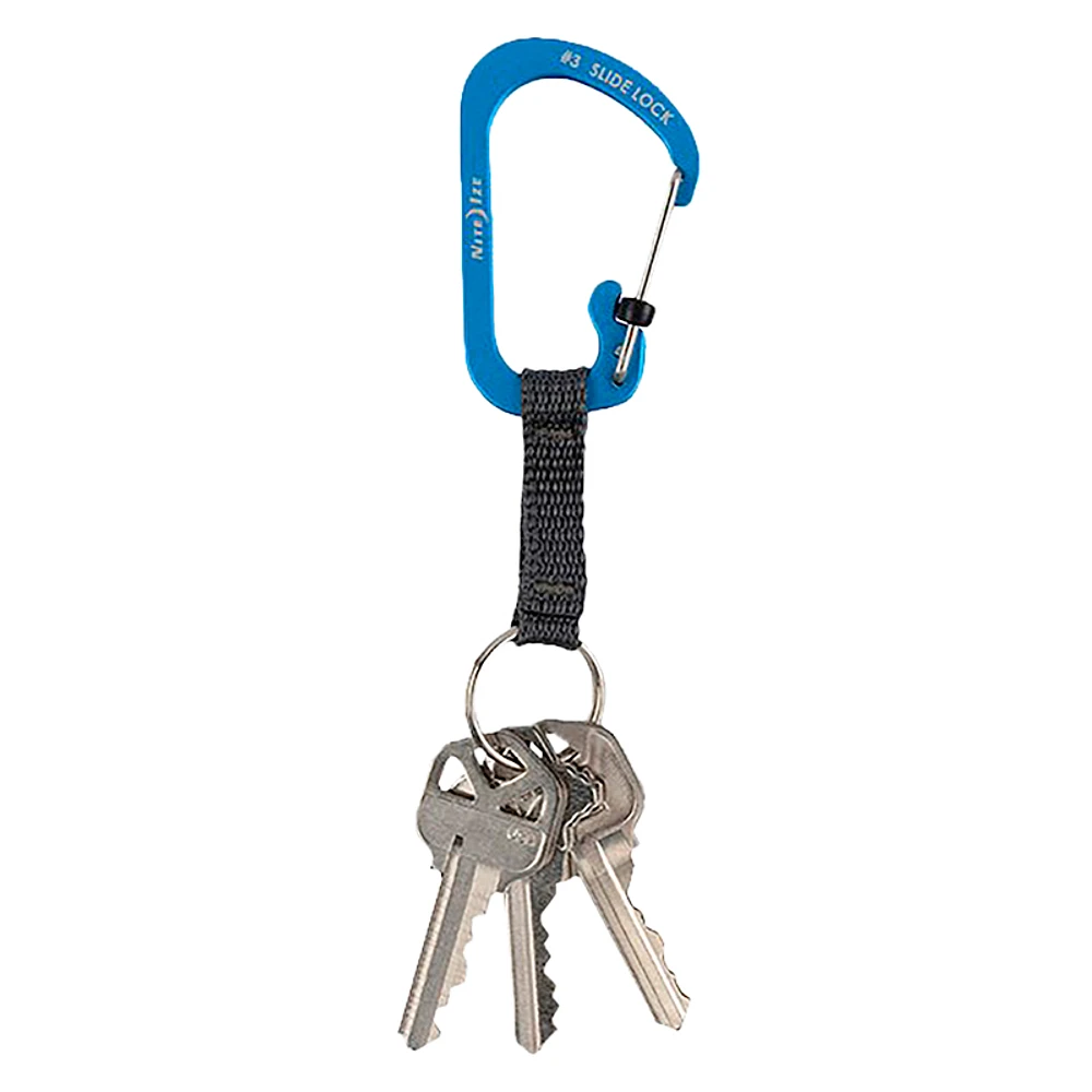 Nite Ize Slidelock Key Ring - CSLAW3-03-R6