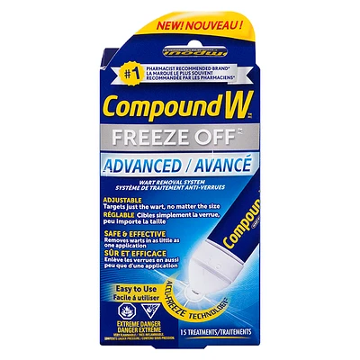 Compound W Freeze Off Advanced Wart Removal System - 15s