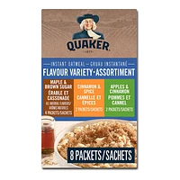 Quaker Instant Oatmeal - Flavour Variety - 314g