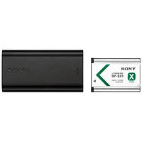 Sony USB Travel Charger and Battery Kit - ACC-TRDCX