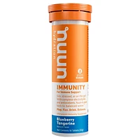 Nuun Hydration Effervescent Immunity Supplement - Blueberry Tangerine - 10s