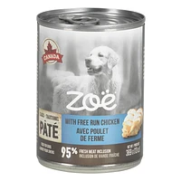 Zoe Pate Dog Food - Free Run Chicken - 369g