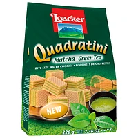 Loacker Quadratini - Matcha - 220g