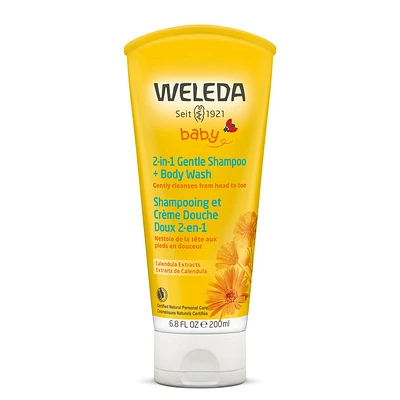 Weleda 2in1 Shampoo/Body Wash - Calendula - 200ml