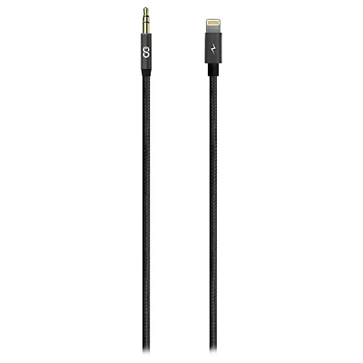 Logiix Piston Connect Lightning to Aux Cable - Black - LGX12975