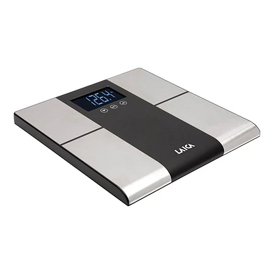 Laica Body Fat Bathroom Scale - 500lb Max - PS0875