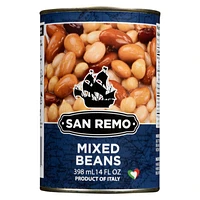 San Remo Mix Beans - No Salt - 398ml