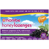 Honibe Honey Lozenges - Elderberry - 10s