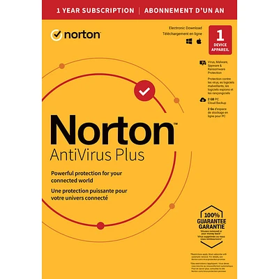 Norton AntiVirus Plus - 1 Device/1 Year - 21400028