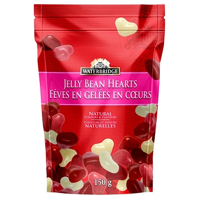 Waterbridge Jelly Bean Hearts Candy - 150g