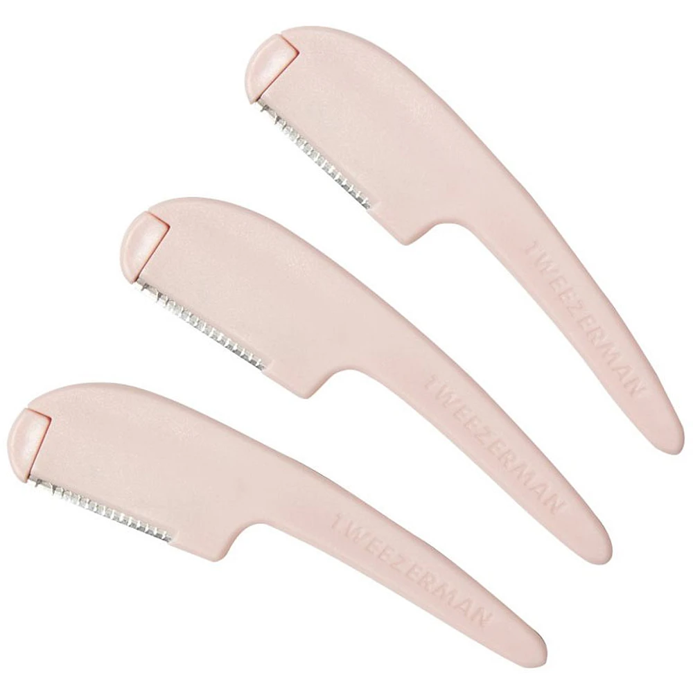 Tweezerman Prep & Plane Facial Razor Set - 3s